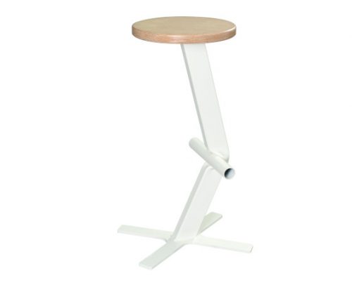 Design bar stool white
